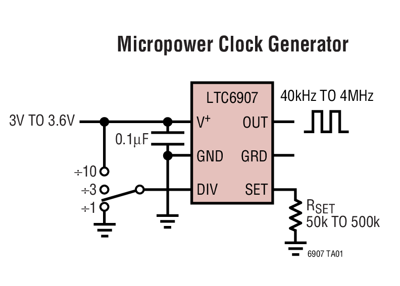 LTC6907Ӧͼһ